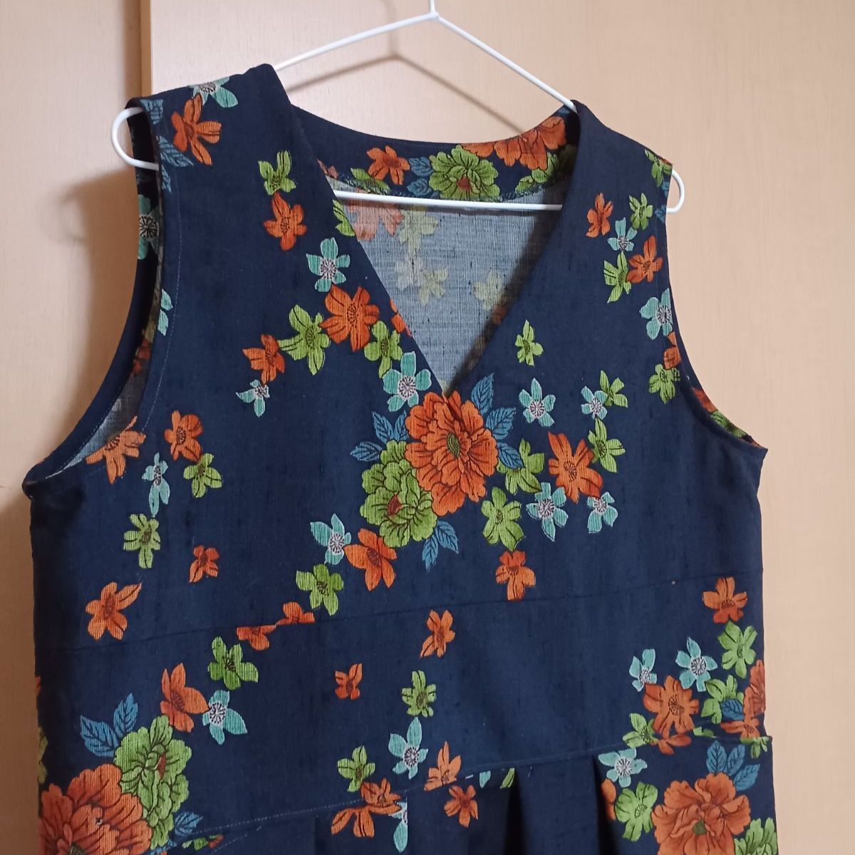 ロングワンピース 着物リメイク「358」ハンドメイド - メルカリ