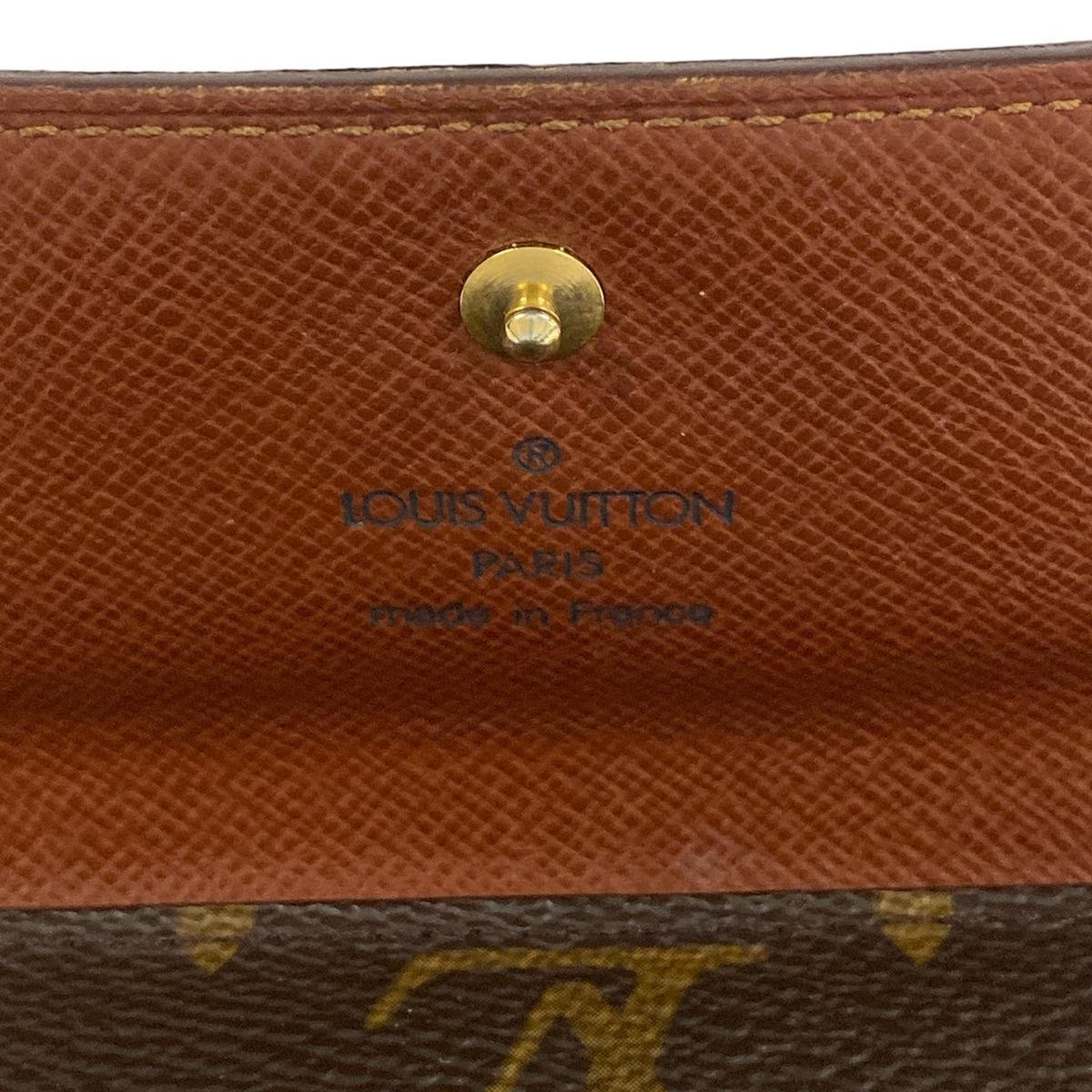 LOUIS VUITTON(ルイヴィトン) Wホック財布 モノグラム ポルトモネビエ 