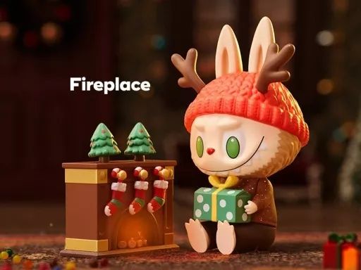 中古】トレーディングフィギュア Fireplace 「POPMART LABUBU ザ