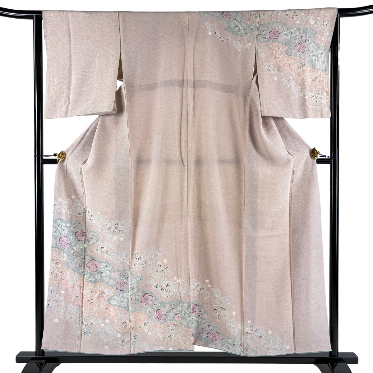 訪問着 身丈168.5cm 裄丈67.5cm 正絹 名品 中古 振袖 身丈165cm 裄