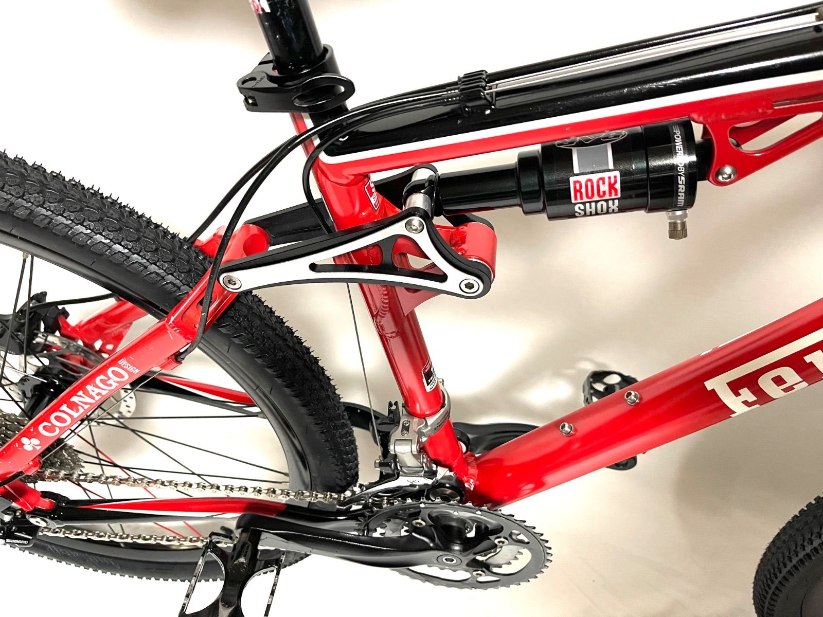 0284【即乘】送料無料 Ferrari COLNAGO 油圧式ディスクブレー MTB CX60 