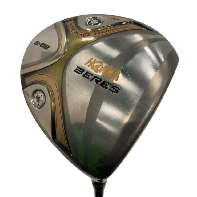 中古】 本間ゴルフ BERES S-02 10° ドライバー DR 2S ARMRQ6 45 