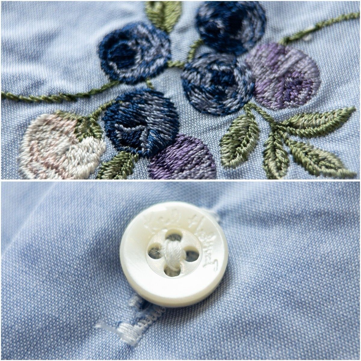 ☆美品カールヘルムKarl Helmut【花柄刺繍】B.D.シャツブルゾン日本製L