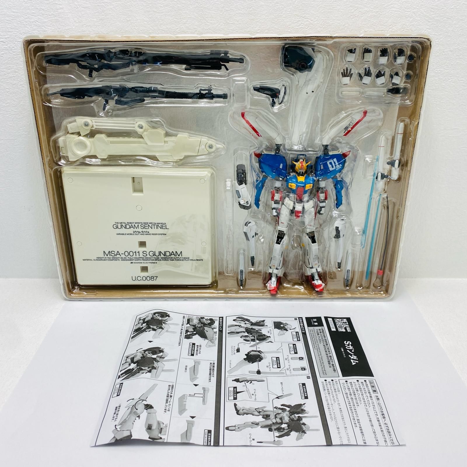 【倉吉店】 中古 LROBOT魂(Kasignature)＜SIDEMS＞Ex-Sガンダムタスクフォースα「ガンダム・センチネル」魂ウェブ商店限定 倉吉店】 中古 METALROBOT魂(Kasignature)＜SIDEMS＞Ex-Sガンダム