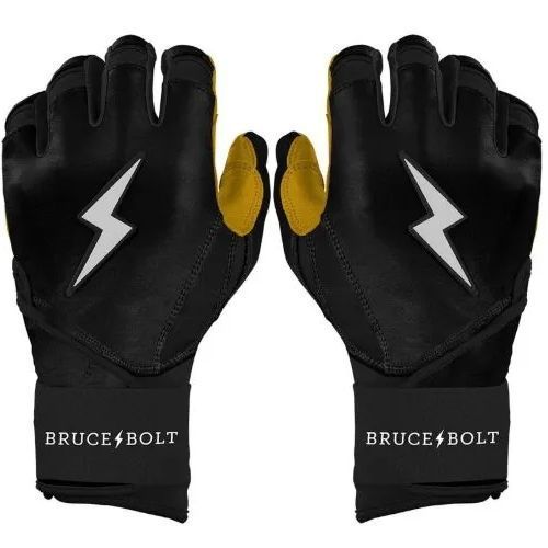 ブルースボルト　野球　ソフトボール　バッティンググローブ　ロングカフ　ブラック　Original Series Long Cuff Batting Gloves - Black