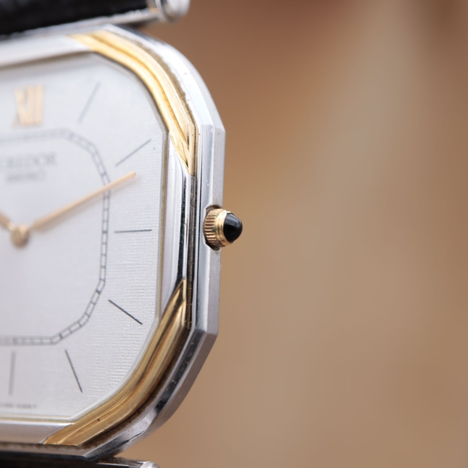 セイコー クレドール 9300-5210 SEIKO CREDOR シルバー ゴールド 14K 
