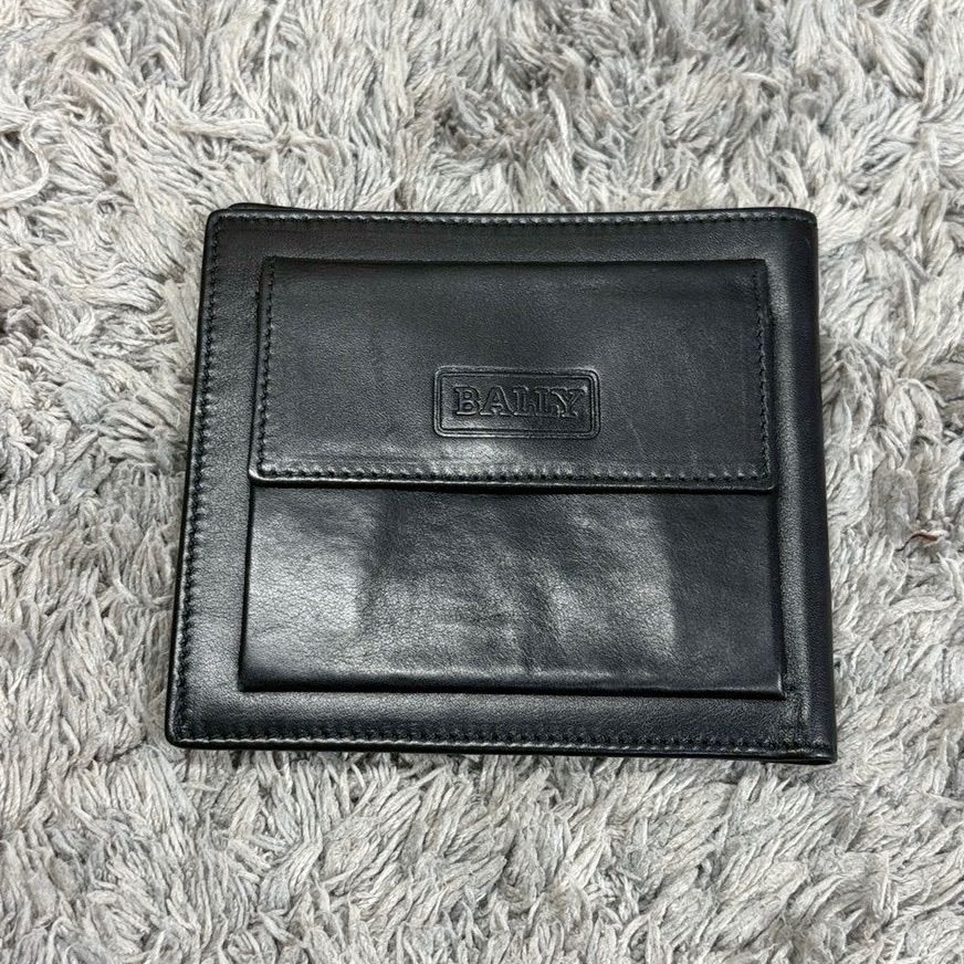 BALLY バリー 二つ折り財布 コンパクトウォレット レザー 本革 