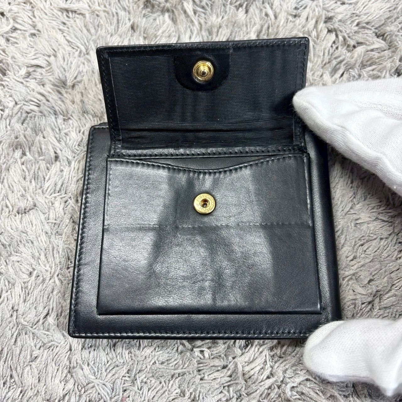 BALLY バリー 二つ折り財布 コンパクトウォレット レザー 本革 