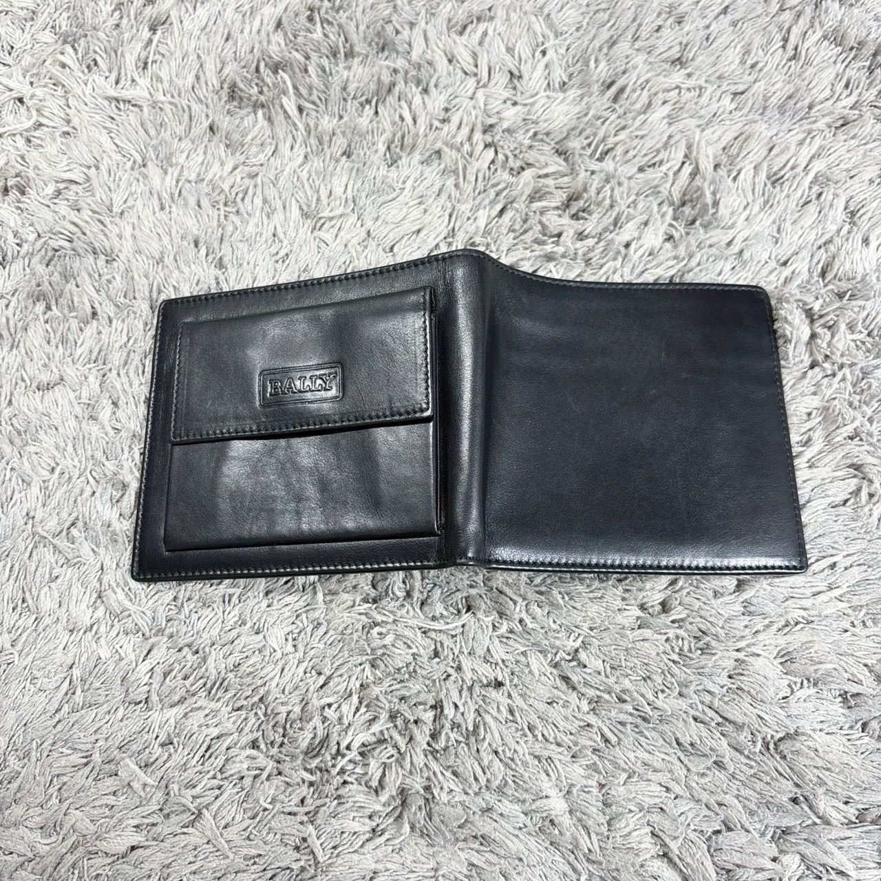 BALLY バリー 二つ折り財布 コンパクトウォレット レザー 本革 