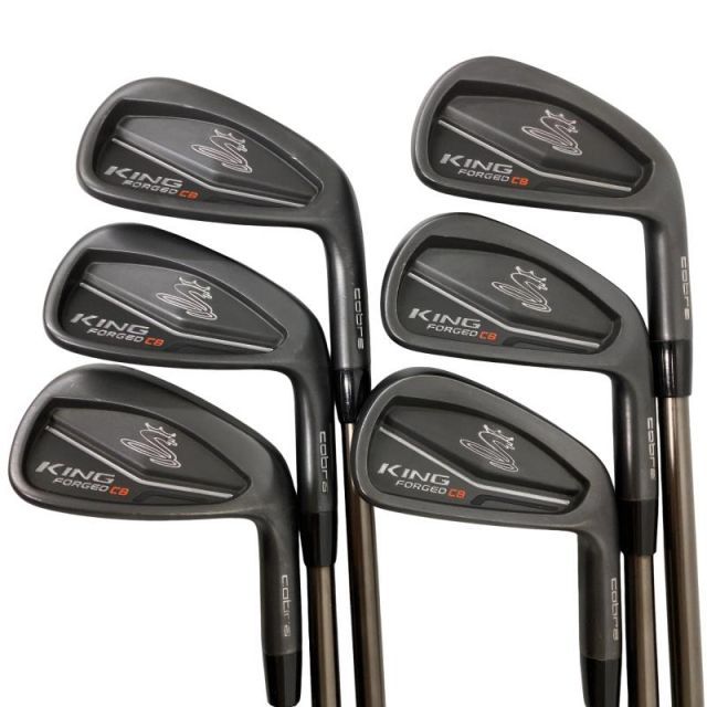 コブラ KING FORGED CB(ブラック) 6S アイアンセット IR フレックスS