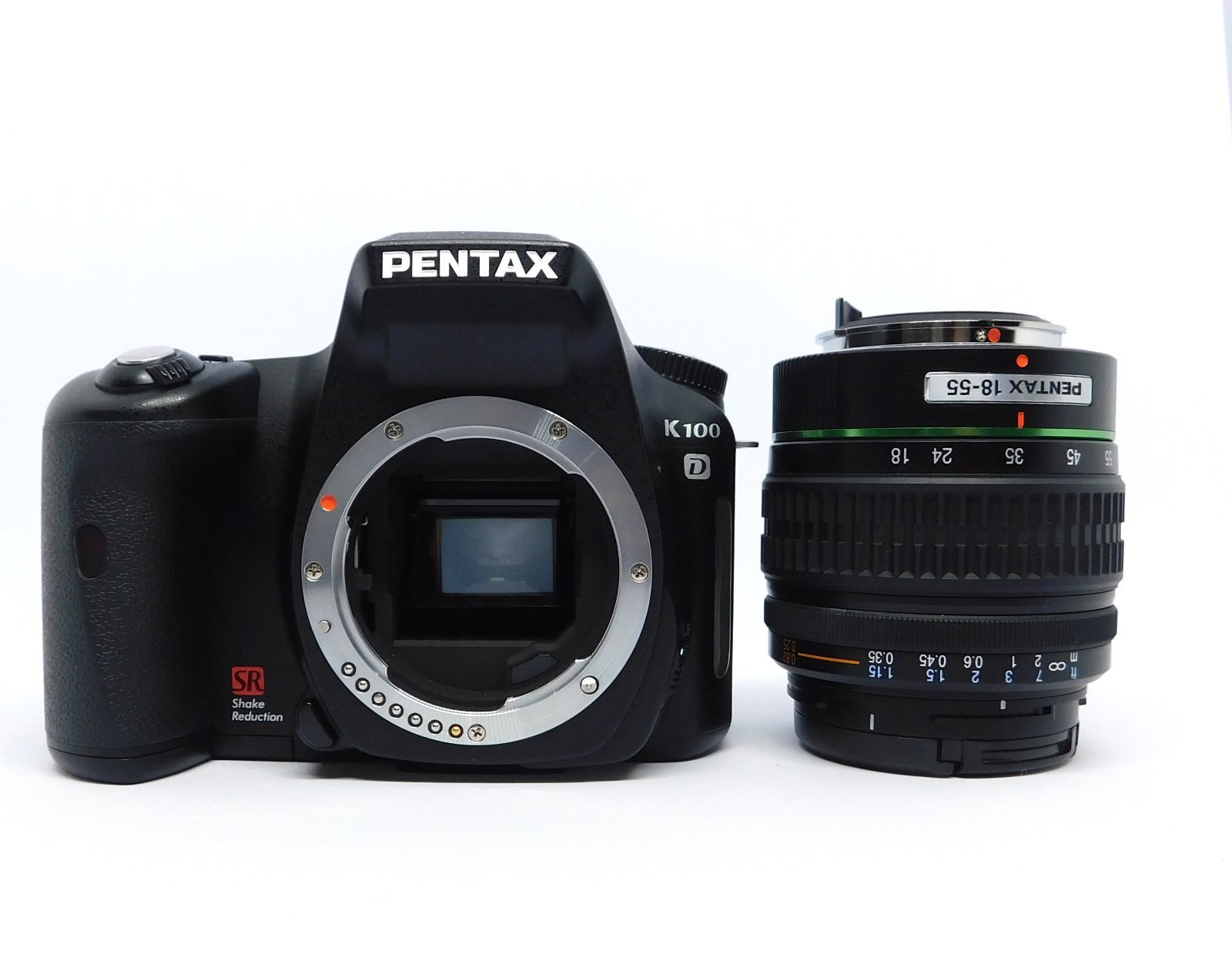 PENTAX K100D レンズキット単三電池駆動 CCDセンサー デジタル一眼レフ 