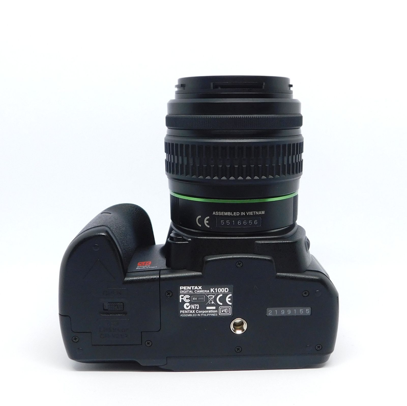 PENTAX K100D レンズキット単三電池駆動 CCDセンサー デジタル一眼レフ 