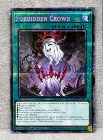 遊戯王　禁じられた聖冠　スターライトレア　英語版　EU版　BPRO 遊戯王 英語 北米版 禁じられた聖冠 スターライトレア 1st - メルカリ