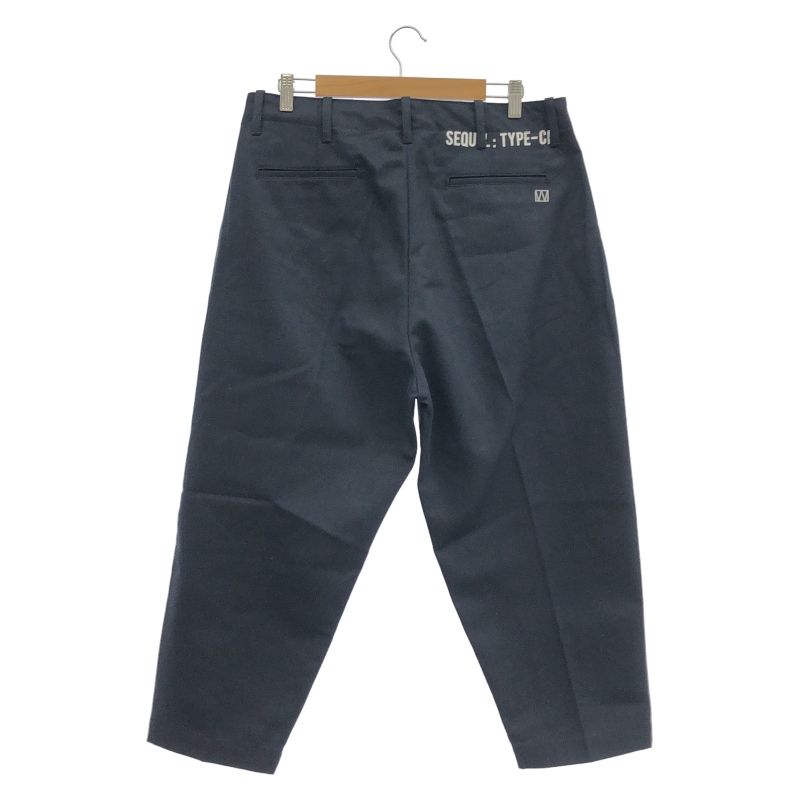 SEQUEL WEEKEND限定 CHINO PANTS TYPE-CP サイズL ネイビー シークエル