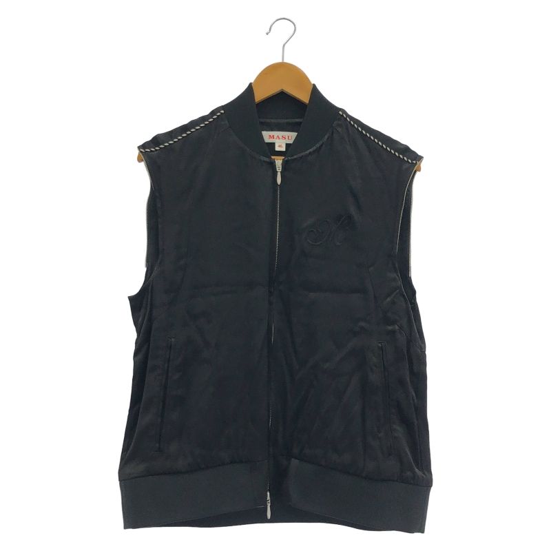 中古】MASU 23SS SUKA JACKET サイズ46 MMSS-BL0923 ブラック エム