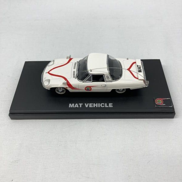 中古】京商 1/43 マットビハイクル(ホワイト×レッド) 開封品 帰ってき