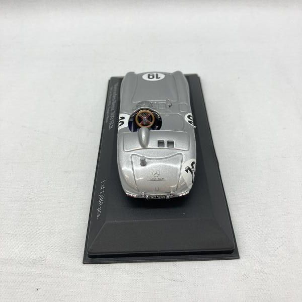 中古】MINICHAMPS 1/43 Mercedes 300 SLR Le Mans 1955 #19(シルバー 