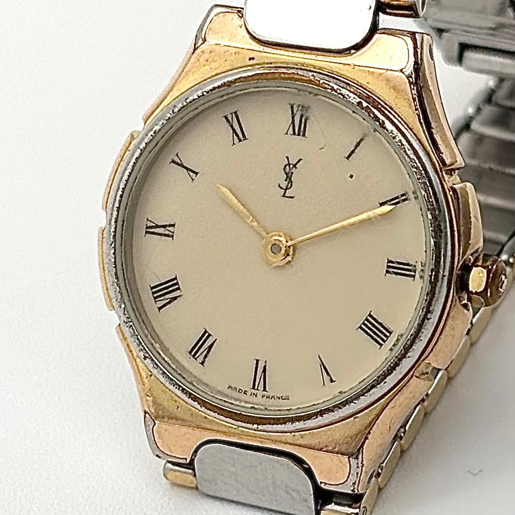 稼働品 Working item イヴサンローラン YVES SAINT LAURENT 腕時計