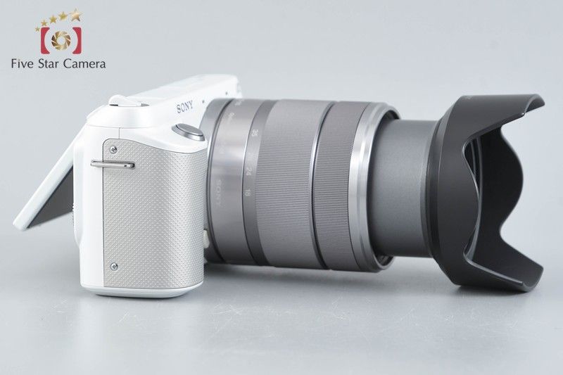 中古】SONY ソニー α NEX-F3 ズームレンズキット ホワイト シャッター 