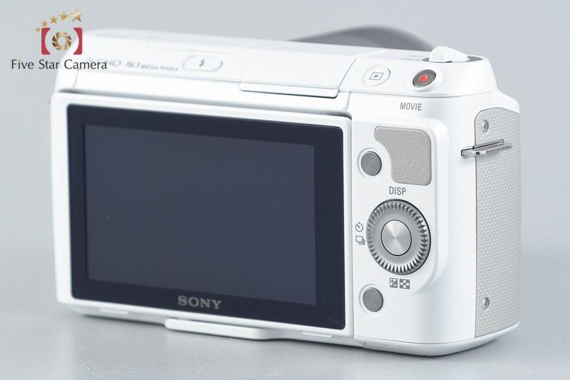 中古】SONY ソニー α NEX-F3 ズームレンズキット ホワイト シャッター