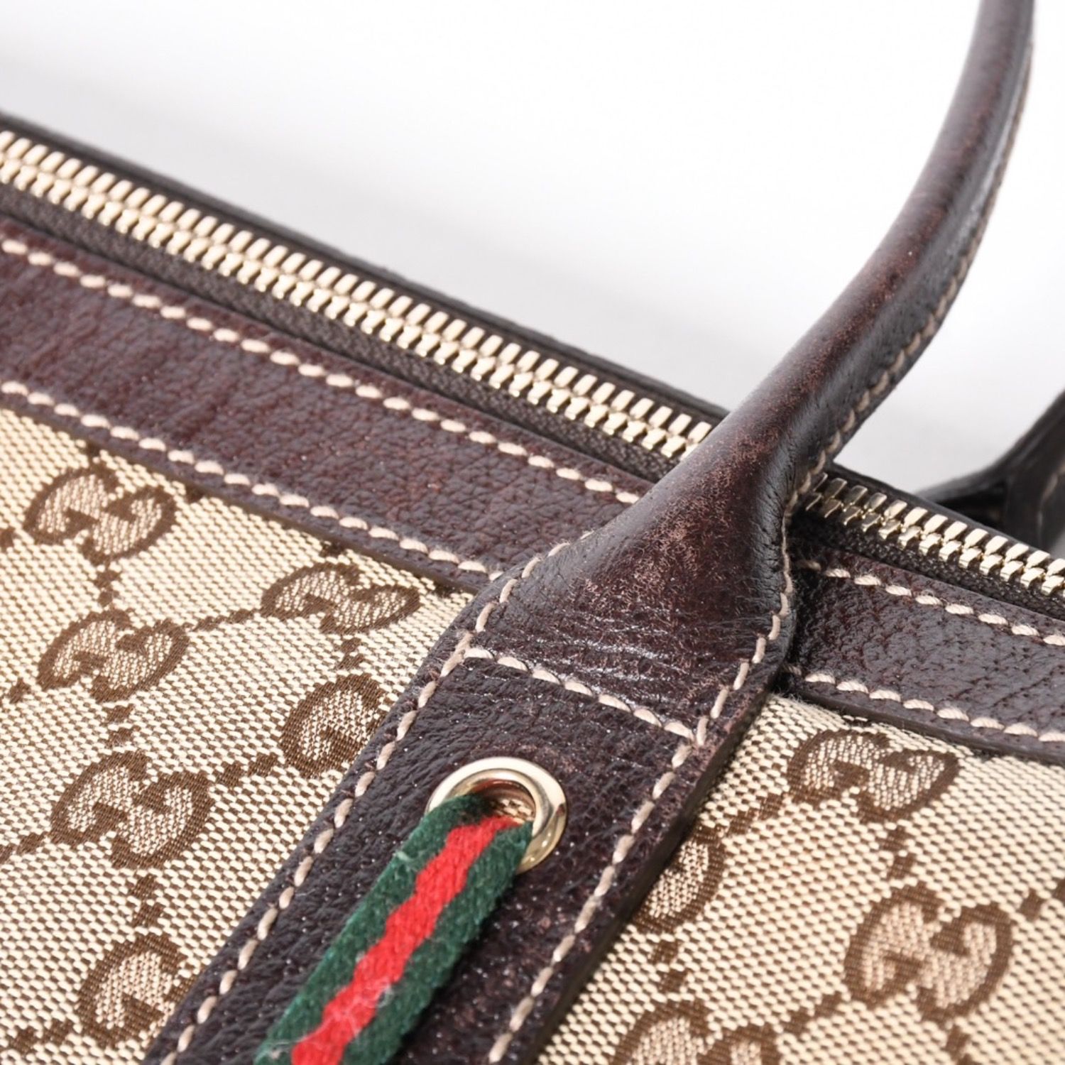 GUCCI グッチ ハンドバッグ 163805 2123 GGキャンバス シェリーライン 