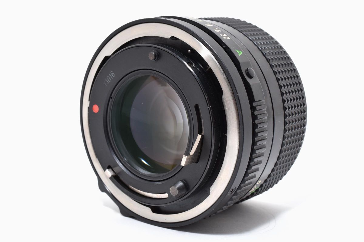 ☆極上美品☆ キヤノン Canon NEW FD 50mm F1.4 前後キャップ&レンズ