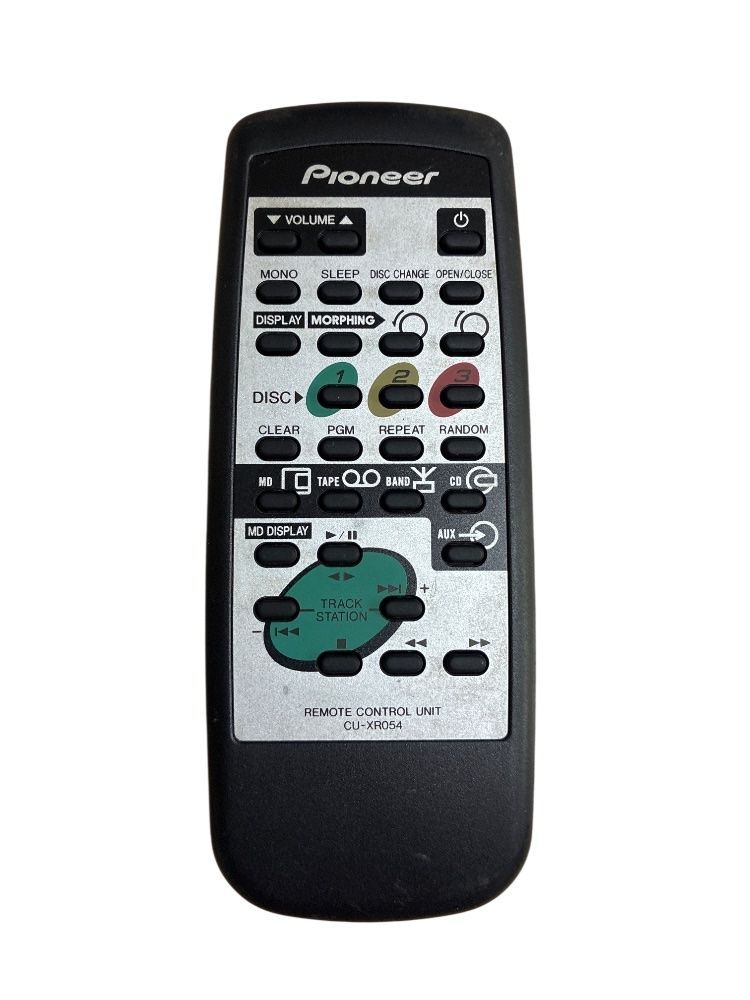 【中古】「非常に良い」パイオニア オーディオリモコン CU-XR004 オーディオ リモコン パイオニア（pioneer） CU-XR054 動作確認済み