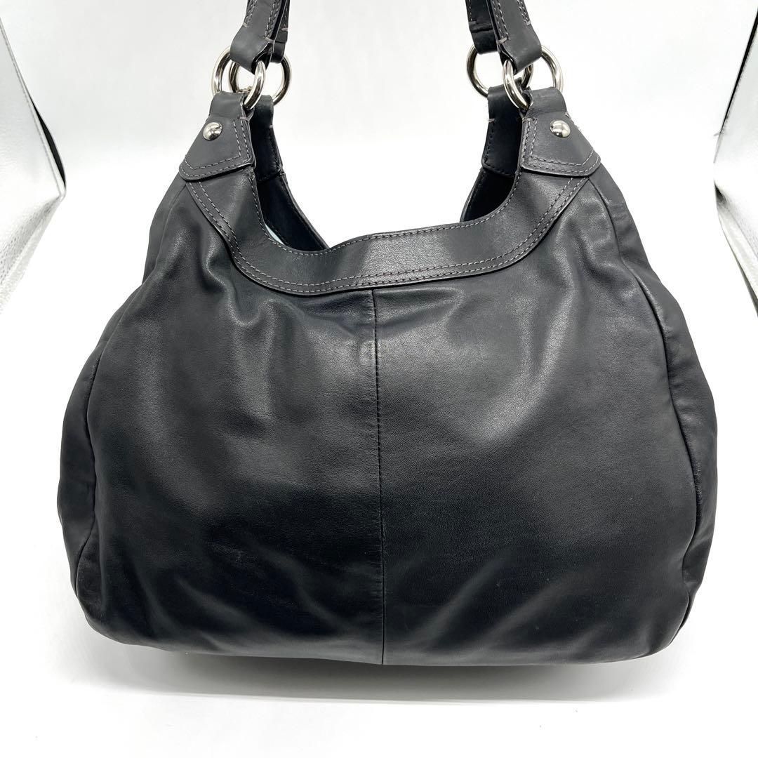Coach Soho Leather Hobo Bag Black 2580 - メルカリ