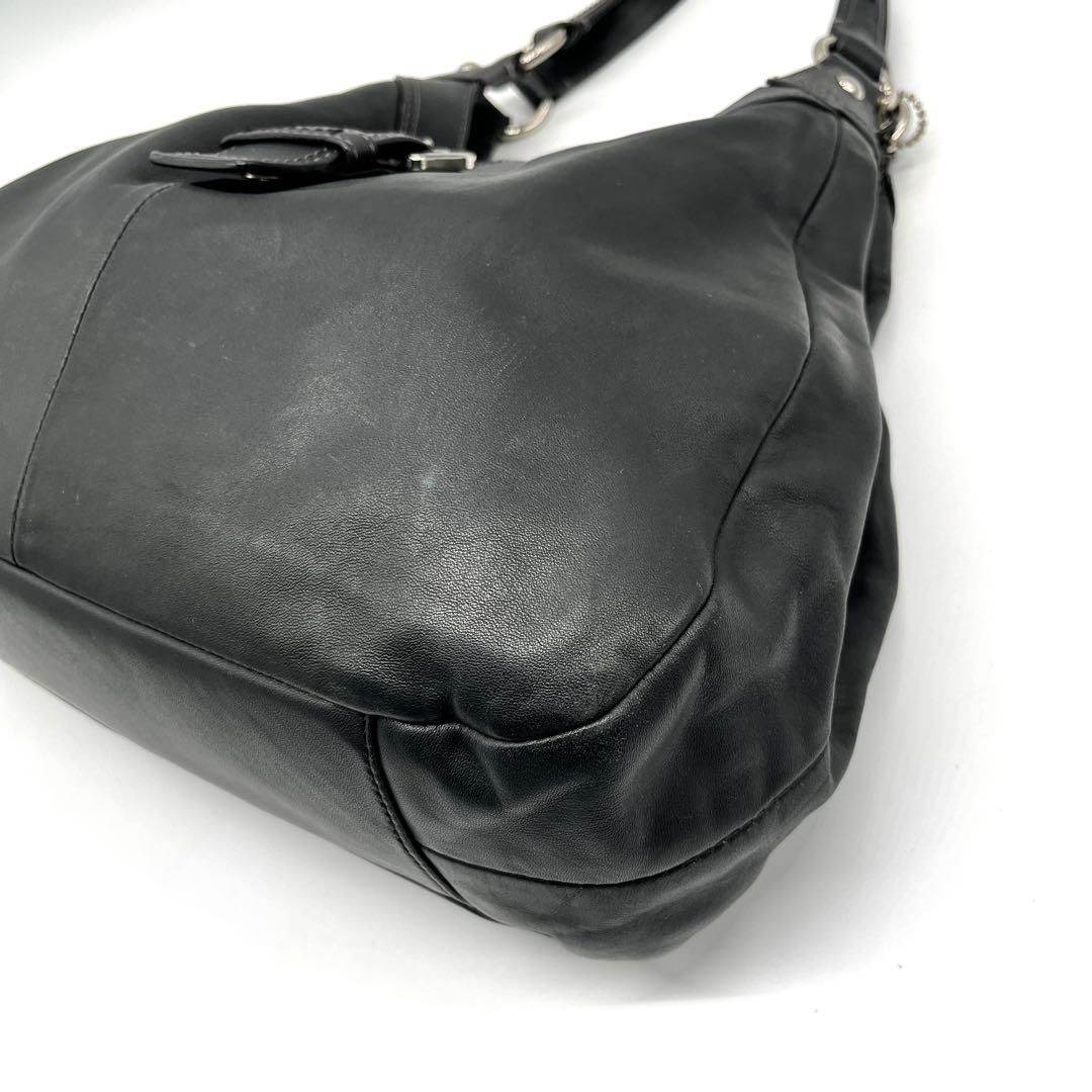 Coach Soho Leather Hobo Bag Black 2580 - メルカリ