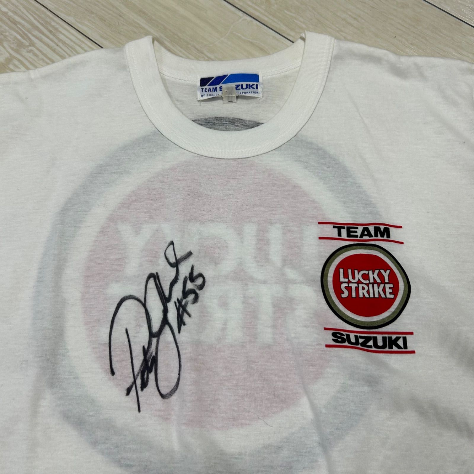TEAM SUZUKI LUCKY STRIKE Tシャツ チーム・ラッキーストライク スズキ