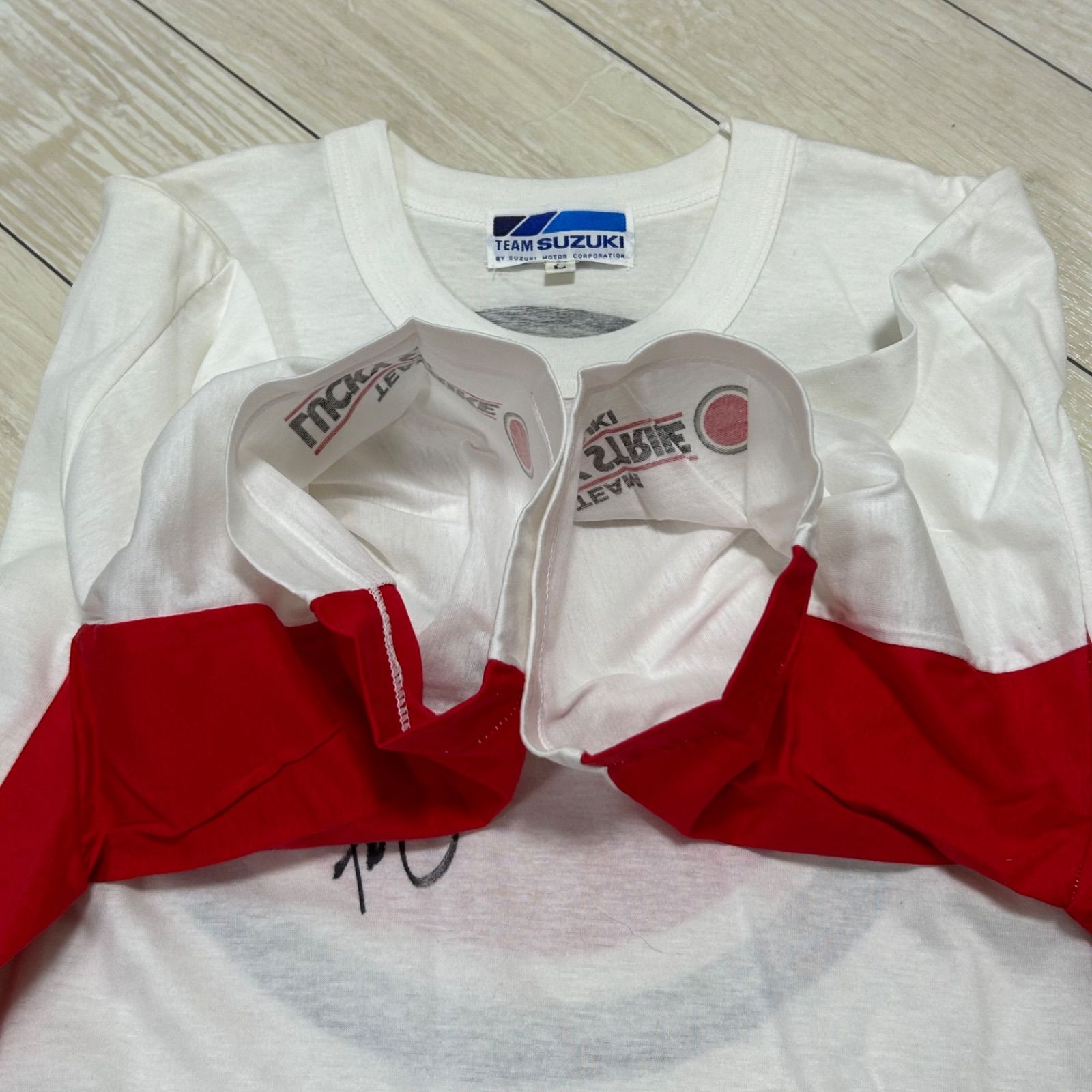 TEAM SUZUKI LUCKY STRIKE Tシャツ チーム・ラッキーストライク スズキ