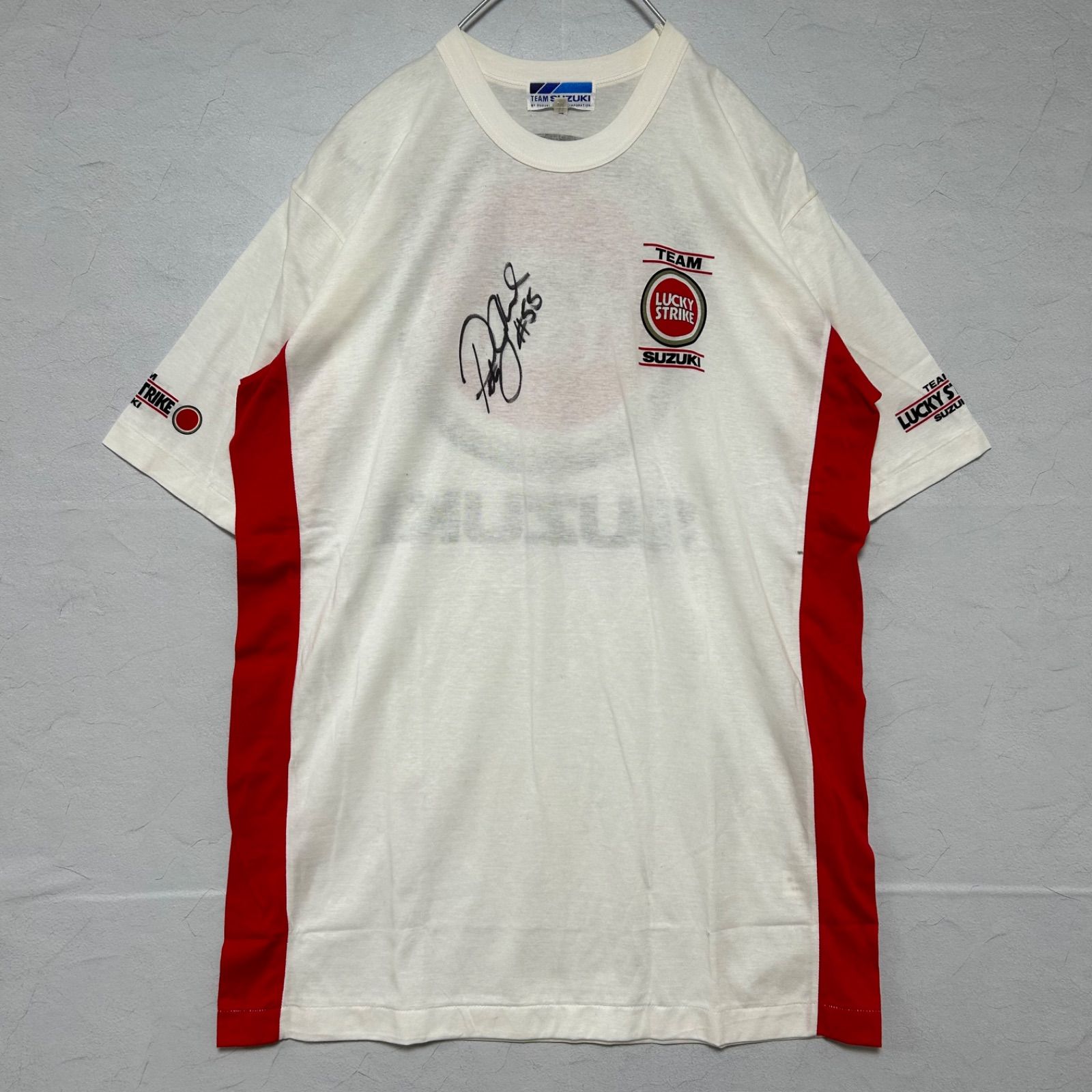 TEAM SUZUKI LUCKY STRIKE Tシャツ チーム・ラッキーストライク スズキ