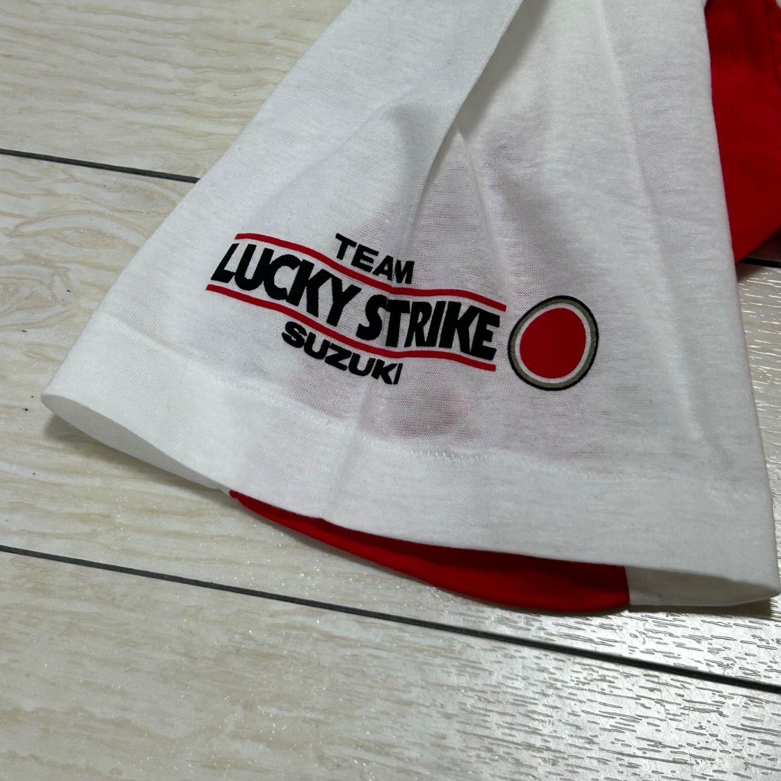 TEAM SUZUKI LUCKY STRIKE Tシャツ チーム・ラッキーストライク スズキ
