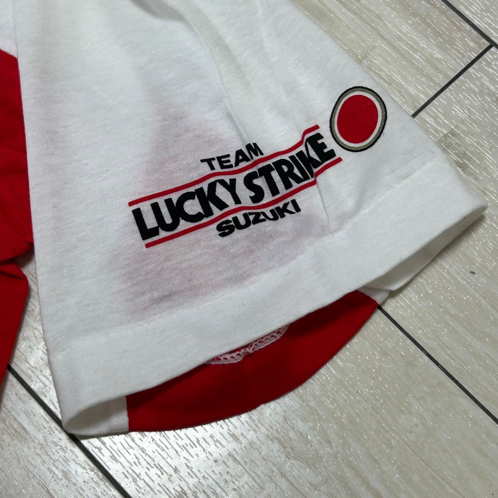 TEAM SUZUKI LUCKY STRIKE Tシャツ チーム・ラッキーストライク スズキ