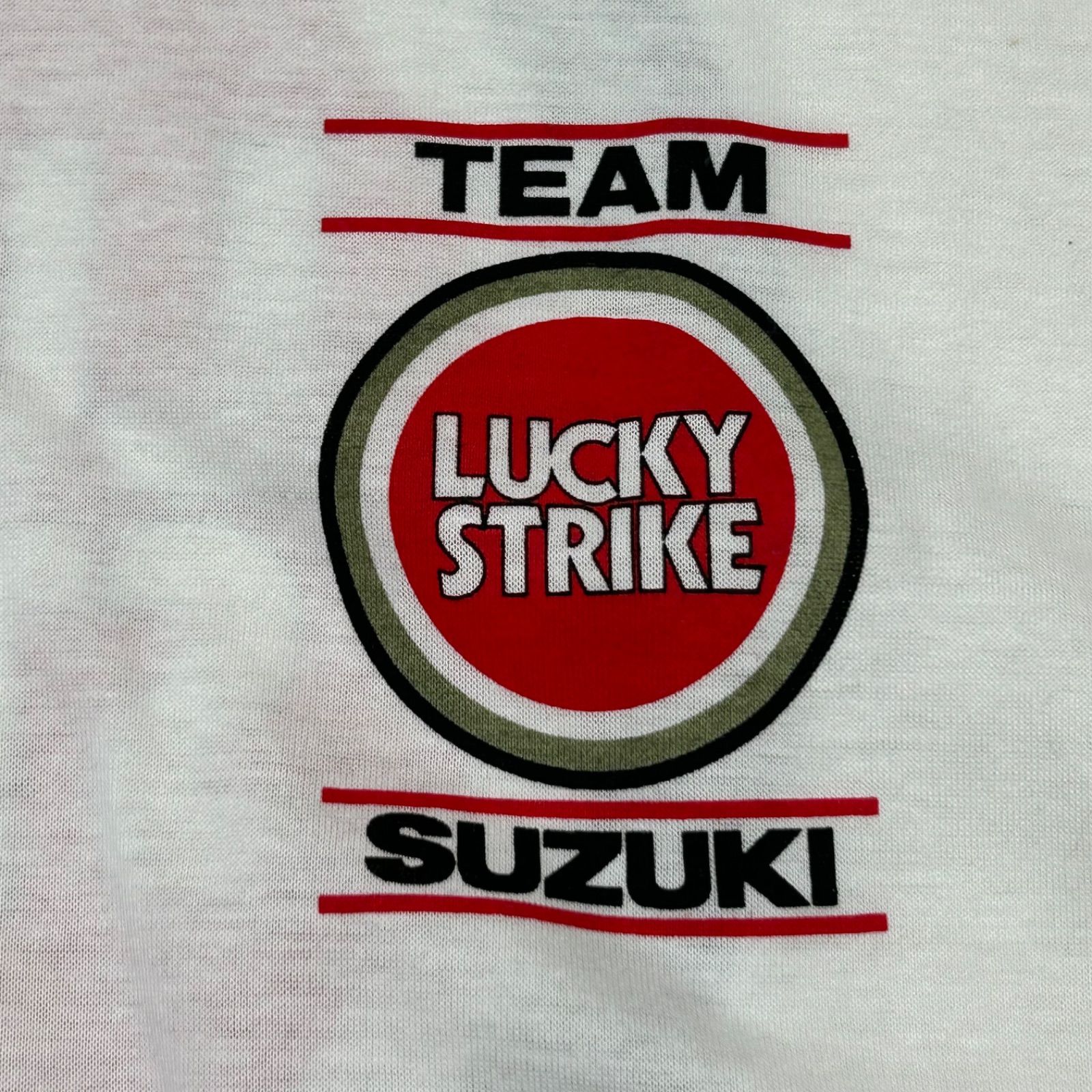 TEAM SUZUKI LUCKY STRIKE Tシャツ チーム・ラッキーストライク スズキ