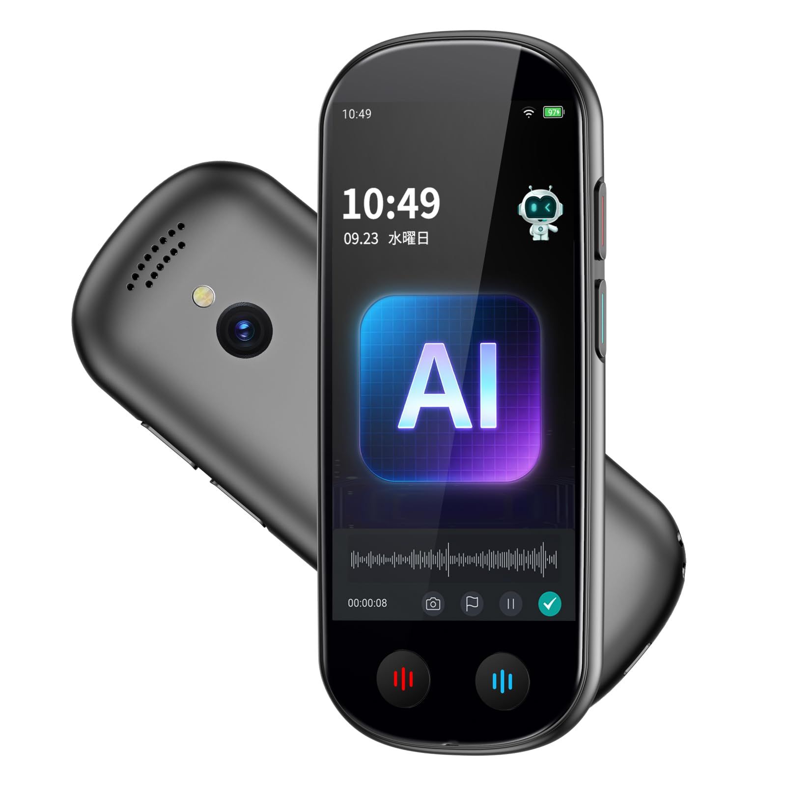 AI ボイスレコーダー 文字起こし無料 オフラインモード AIライティング 