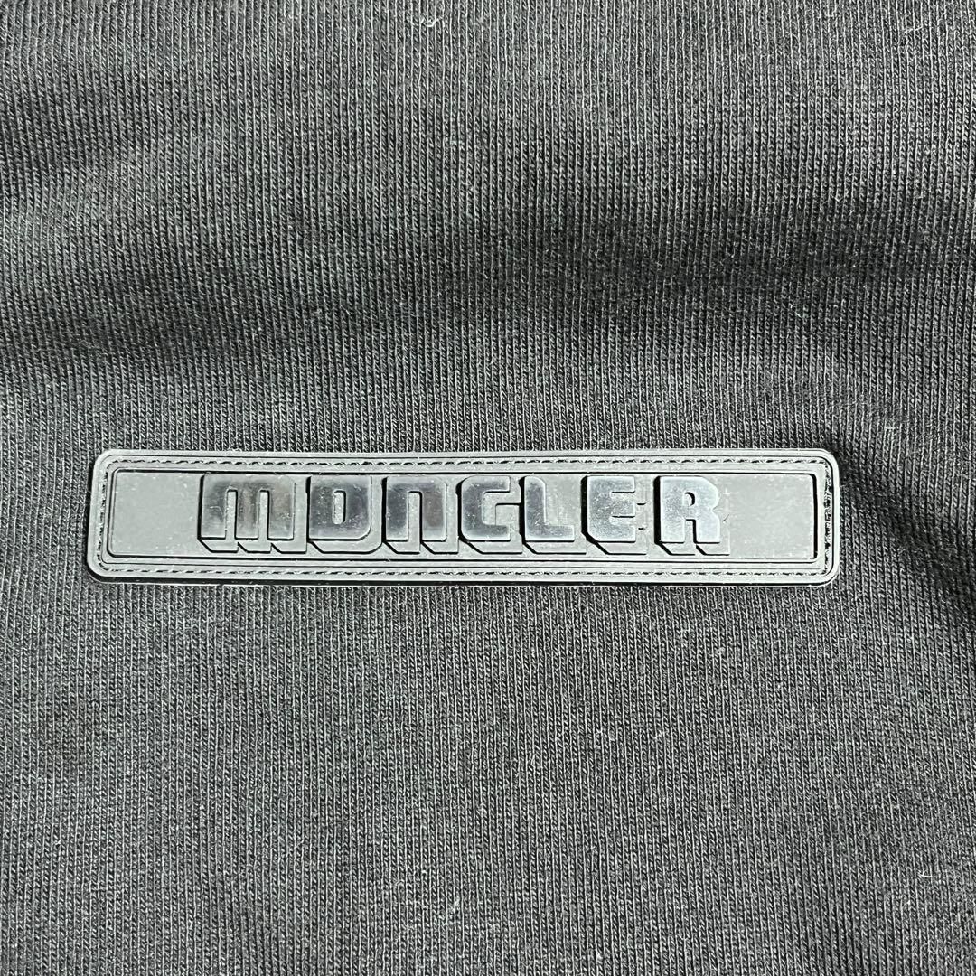 モンクレール MAGLIA スウェット パーカー トリコロール 19年 黒 