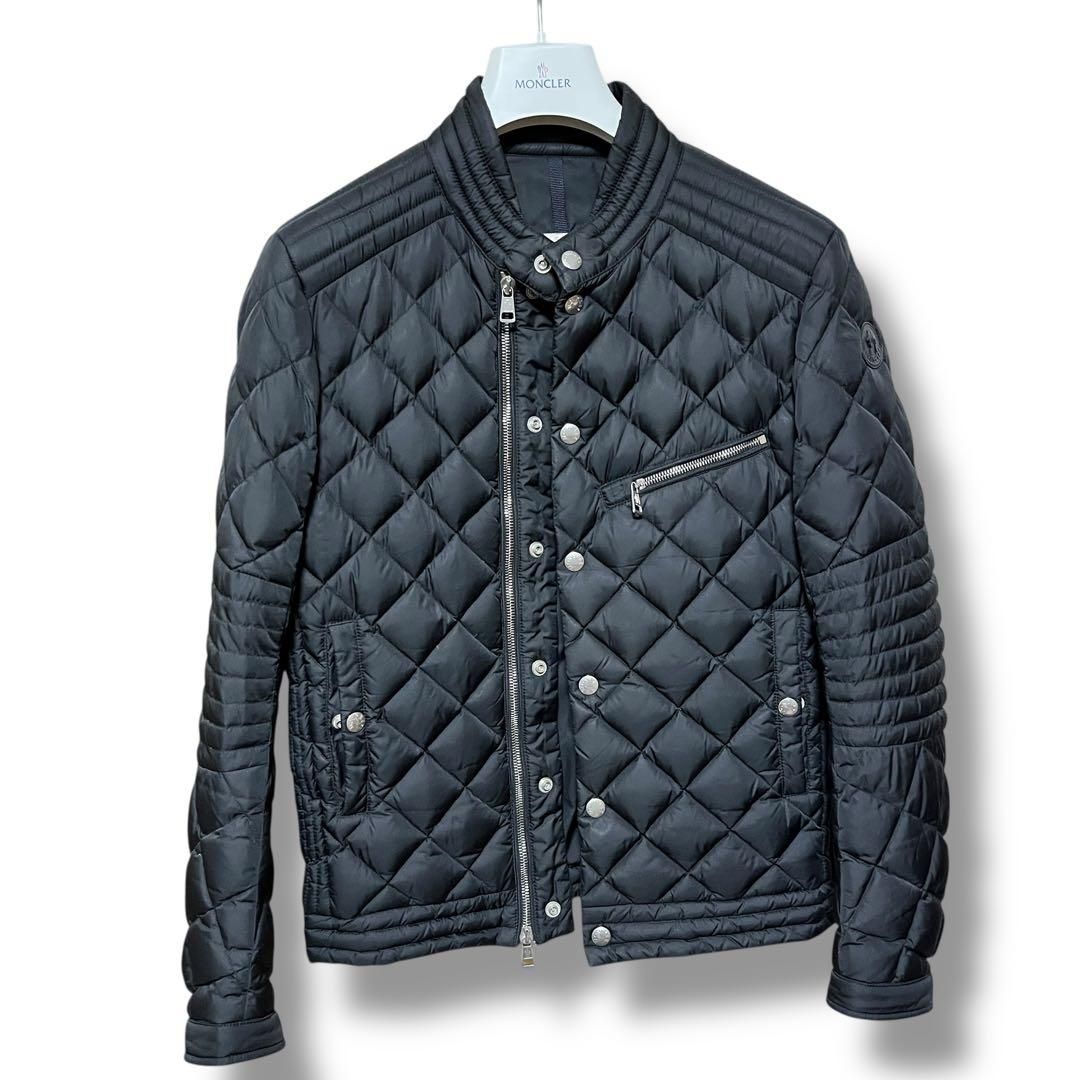モンクレール 17AW FRED キルティング ダウンジャケット ライダース 0 