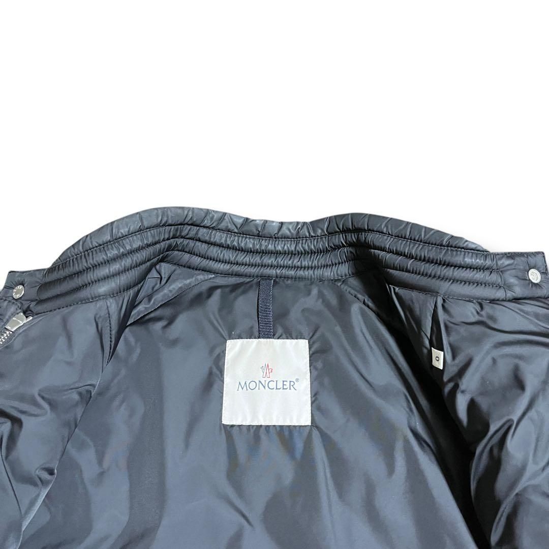 モンクレール 17AW FRED キルティング ダウンジャケット ライダース 0