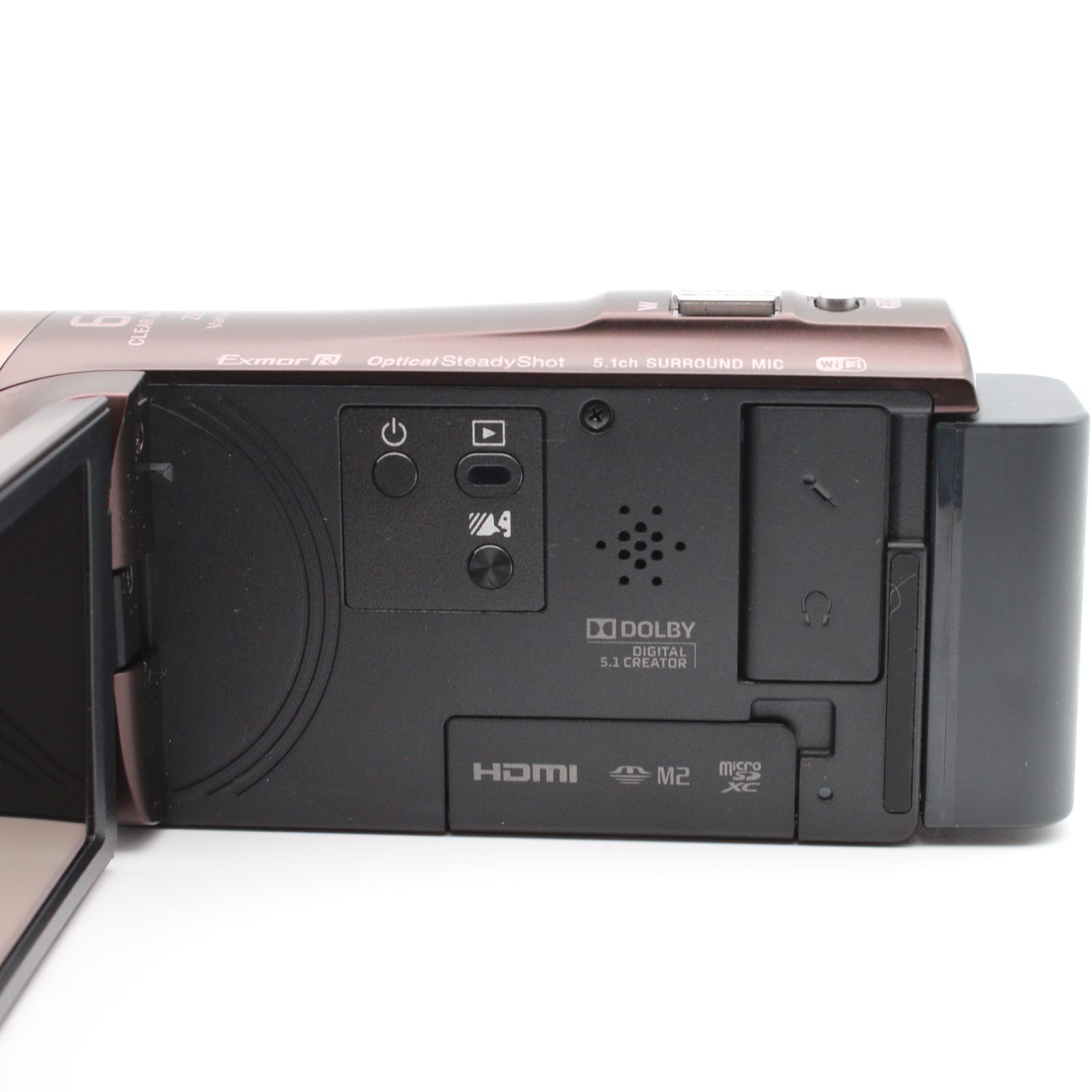 極上品】 SONY HDR-CX480 ボルドーブラウン HDビデオカメラ Handycam