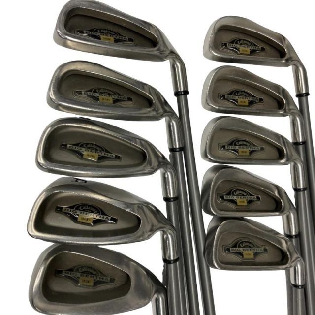 BIG BERTHA JV123(R)10本 キャロウェイ BIG BERTHA IRONS 10S アイアンセット IR SUPER JV 123