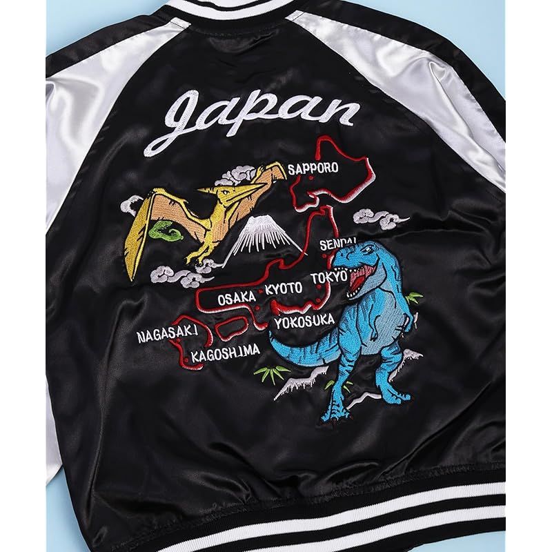 新品】 [WESTSEA] キッズ 子供 スカジャン スーベニアジャケット 和柄 