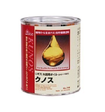 新品 Livos ウッドオイル（３分艶クリア） クノス 0.75L