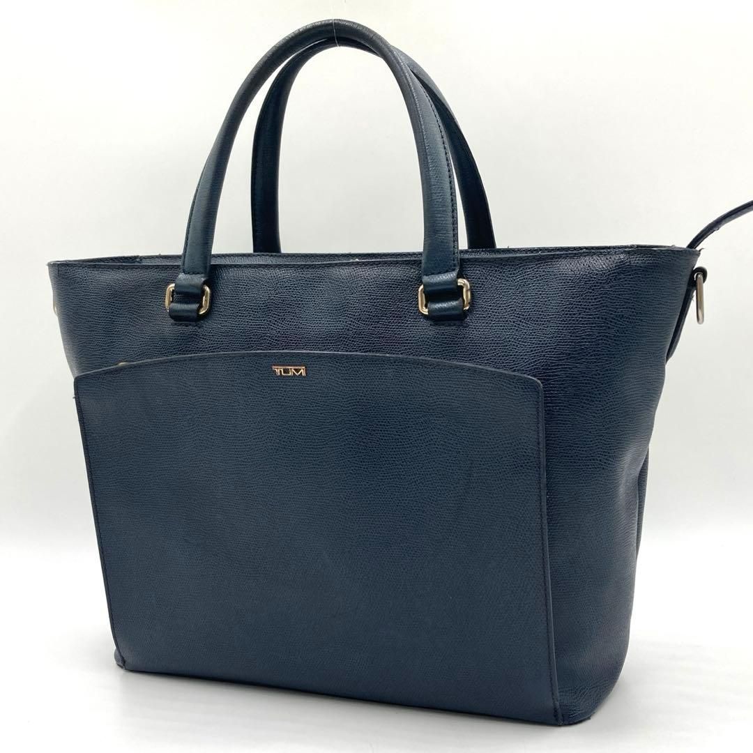 TUMI トゥミ トートバッグ レザー ネイビー 2way-総合通販サイト