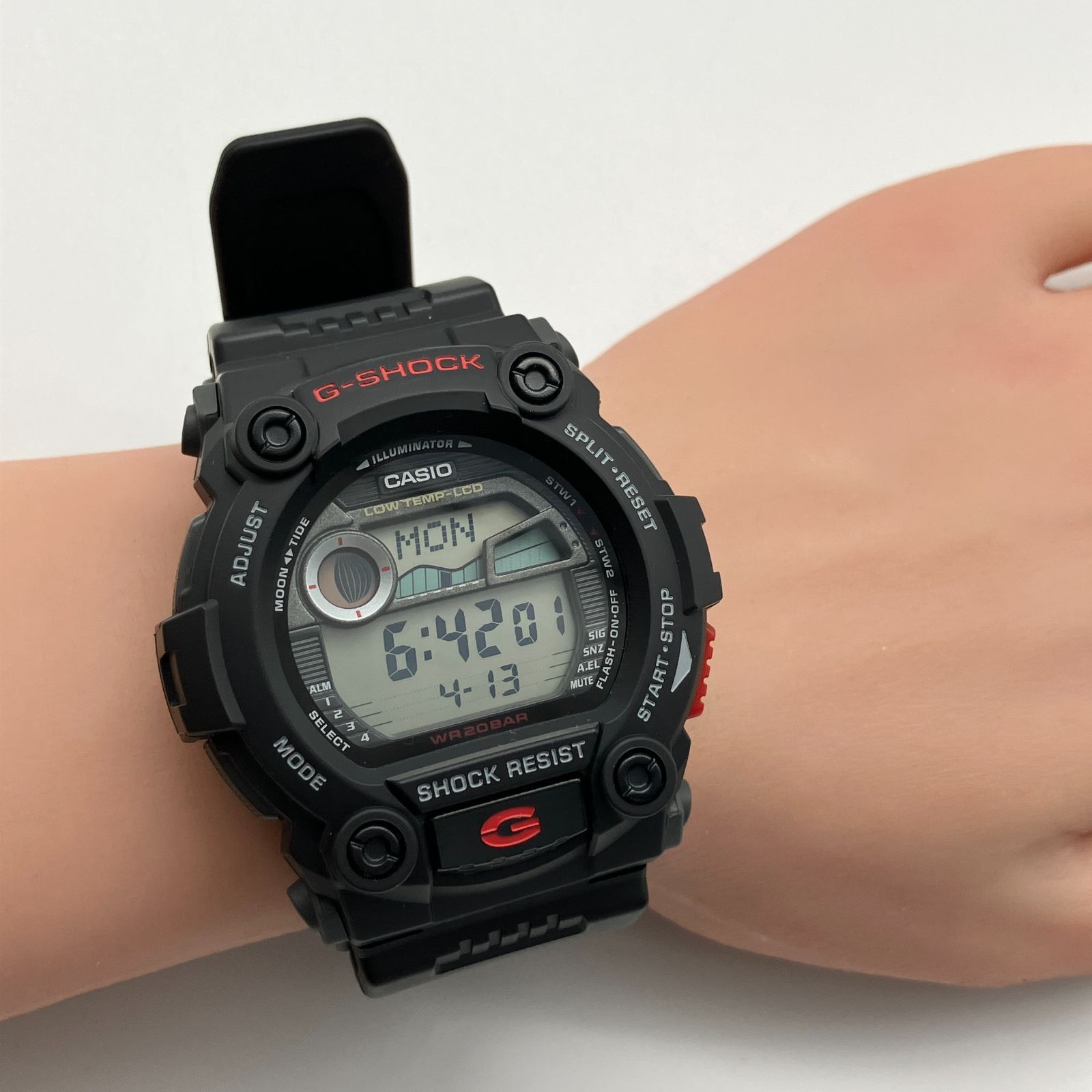 未使用・稼働】カシオ G-SHOCK G-7900 腕時計 タイドグラフ ムーン 