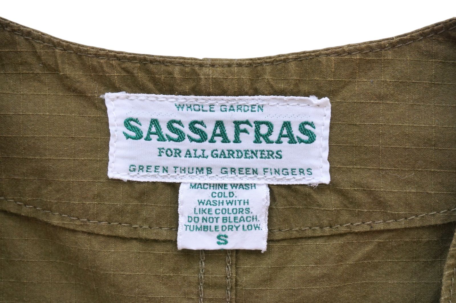 SASSAFRAS ササフラス LANDSCAPER L ランドスケーパーベスト SASSAFRAS(ササフラス)/LANDSCAPER VEST＋ ランドスケーパーベストプラス