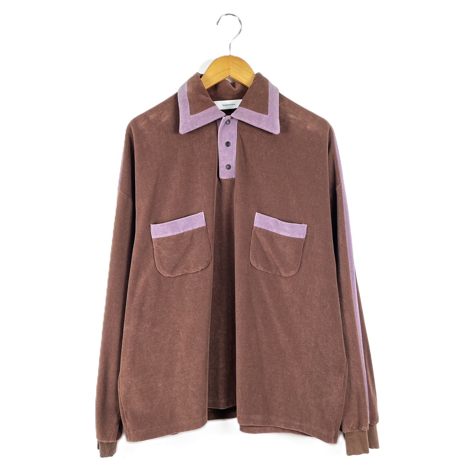 SASQUATCHFABRIX サスクワァッチファブリックス 22SS-CSL-002 VELOUR 