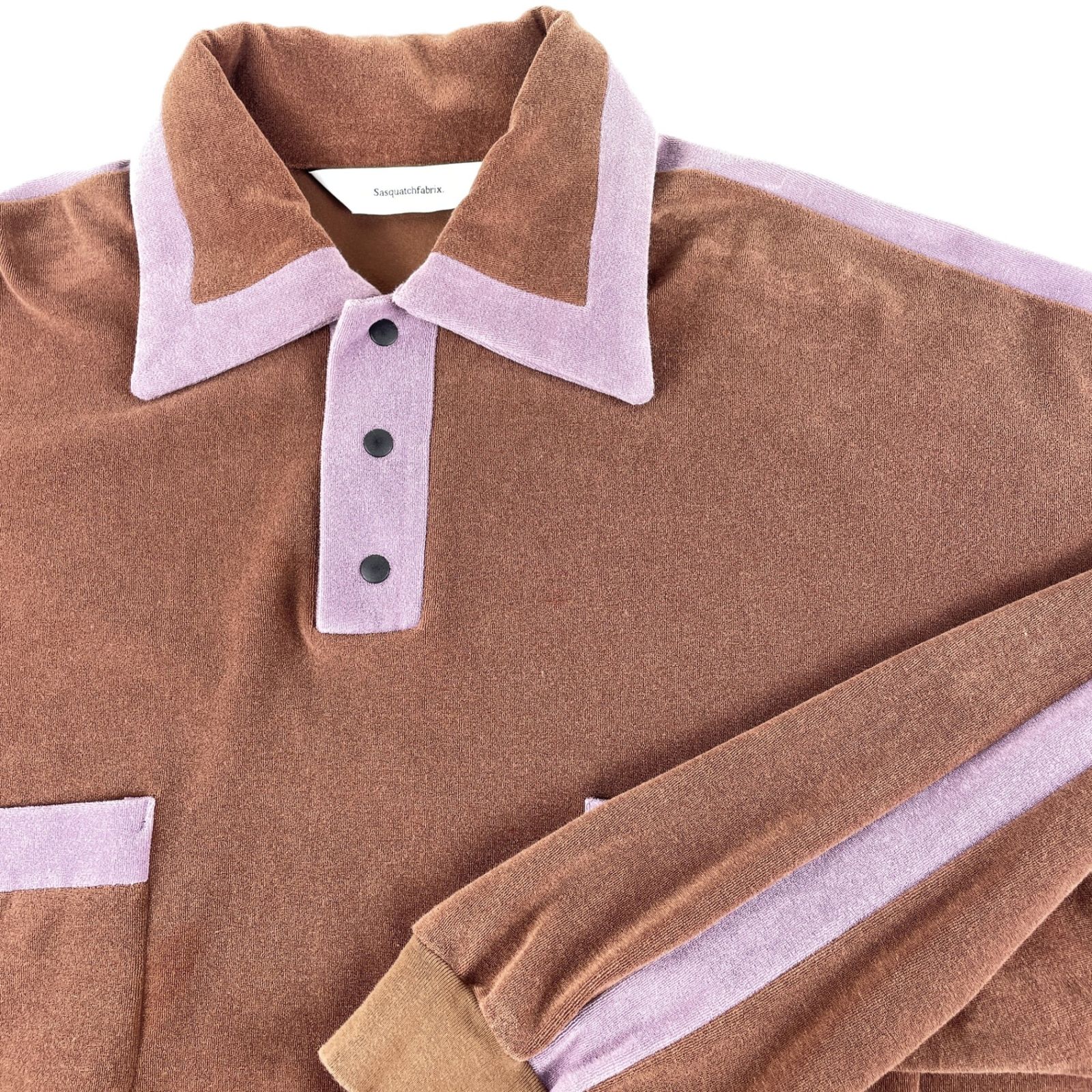SASQUATCHFABRIX サスクワァッチファブリックス 22SS-CSL-002 VELOUR 