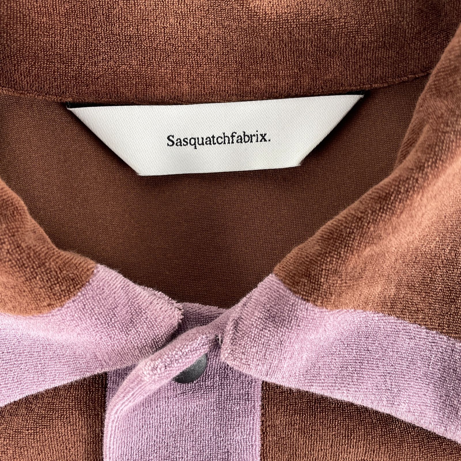 SASQUATCHFABRIX サスクワァッチファブリックス 22SS-CSL-002 VELOUR 