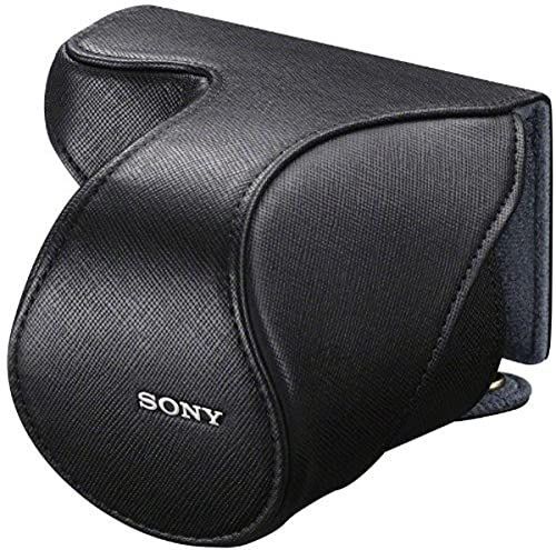 【中古】SONY レンズジャケット ブラック LCS-EL50/B
